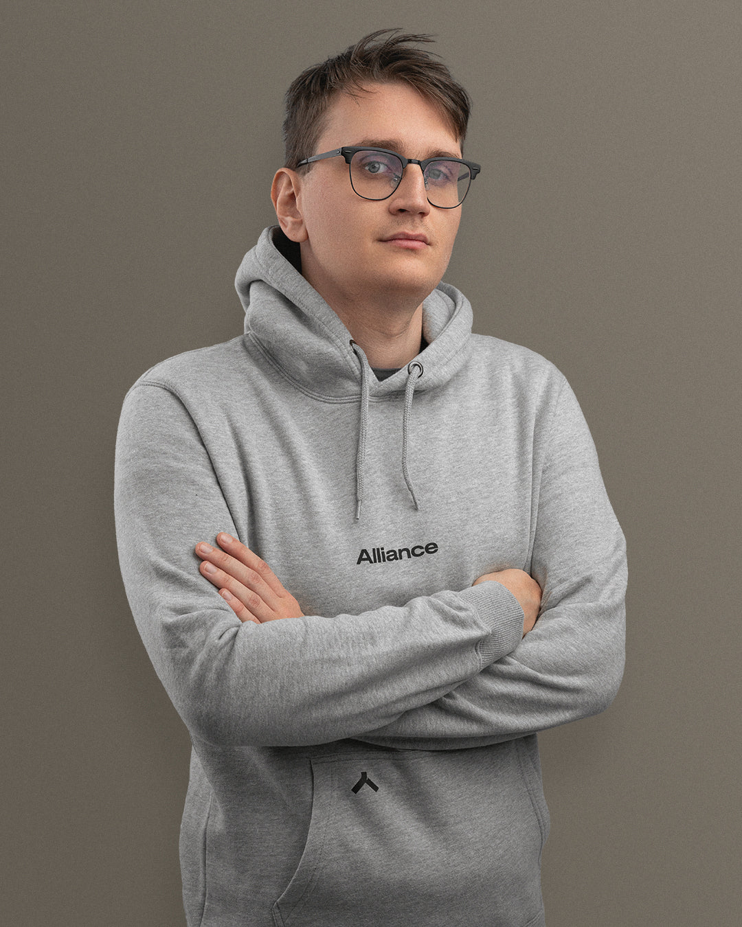 Alliance Cozy Grey Hoodie