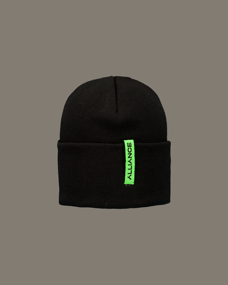 Alliance knitted beanie black