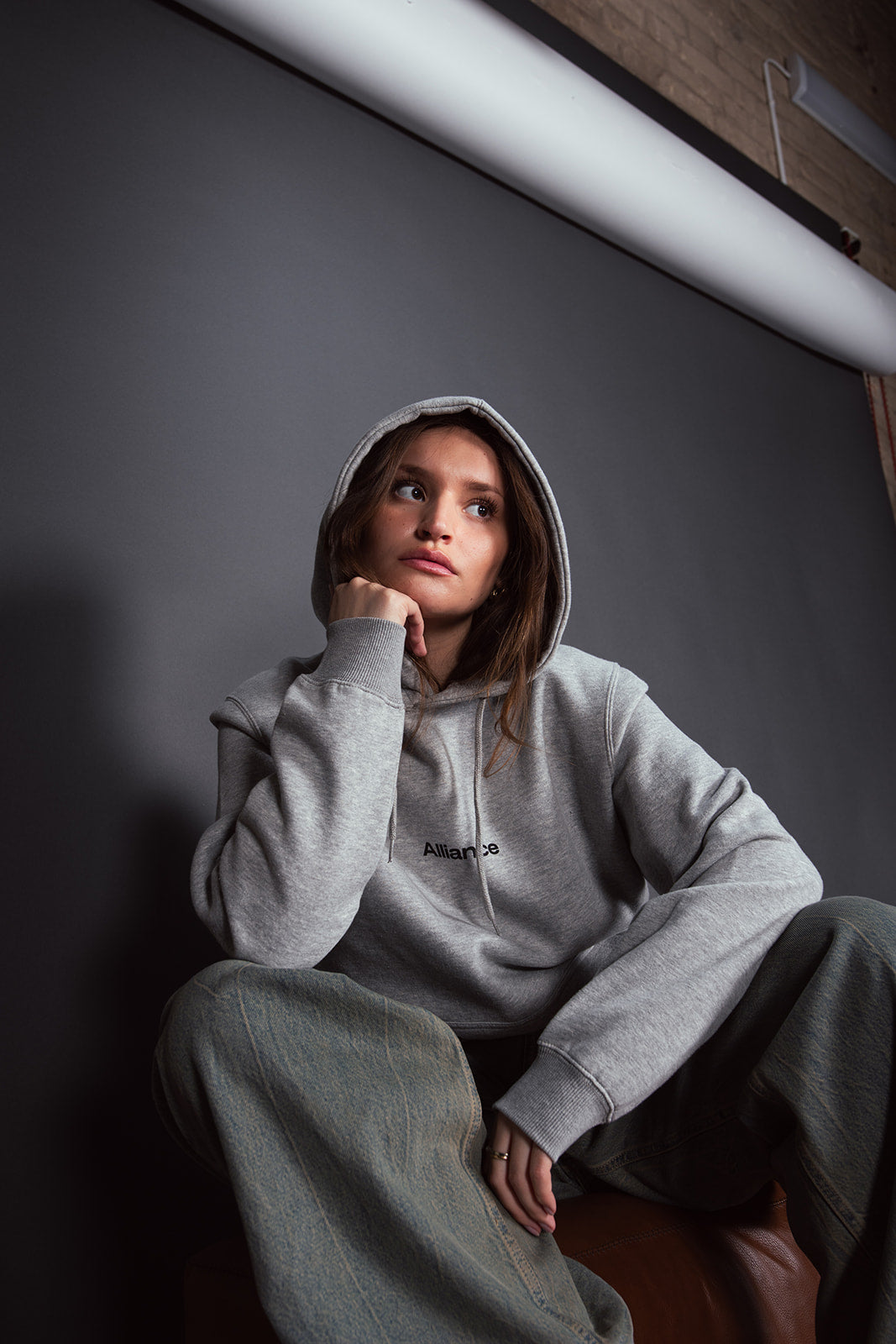 Alliance Cozy Grey Hoodie