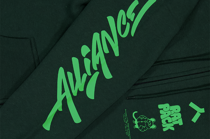 Zip Hood Deep Forest